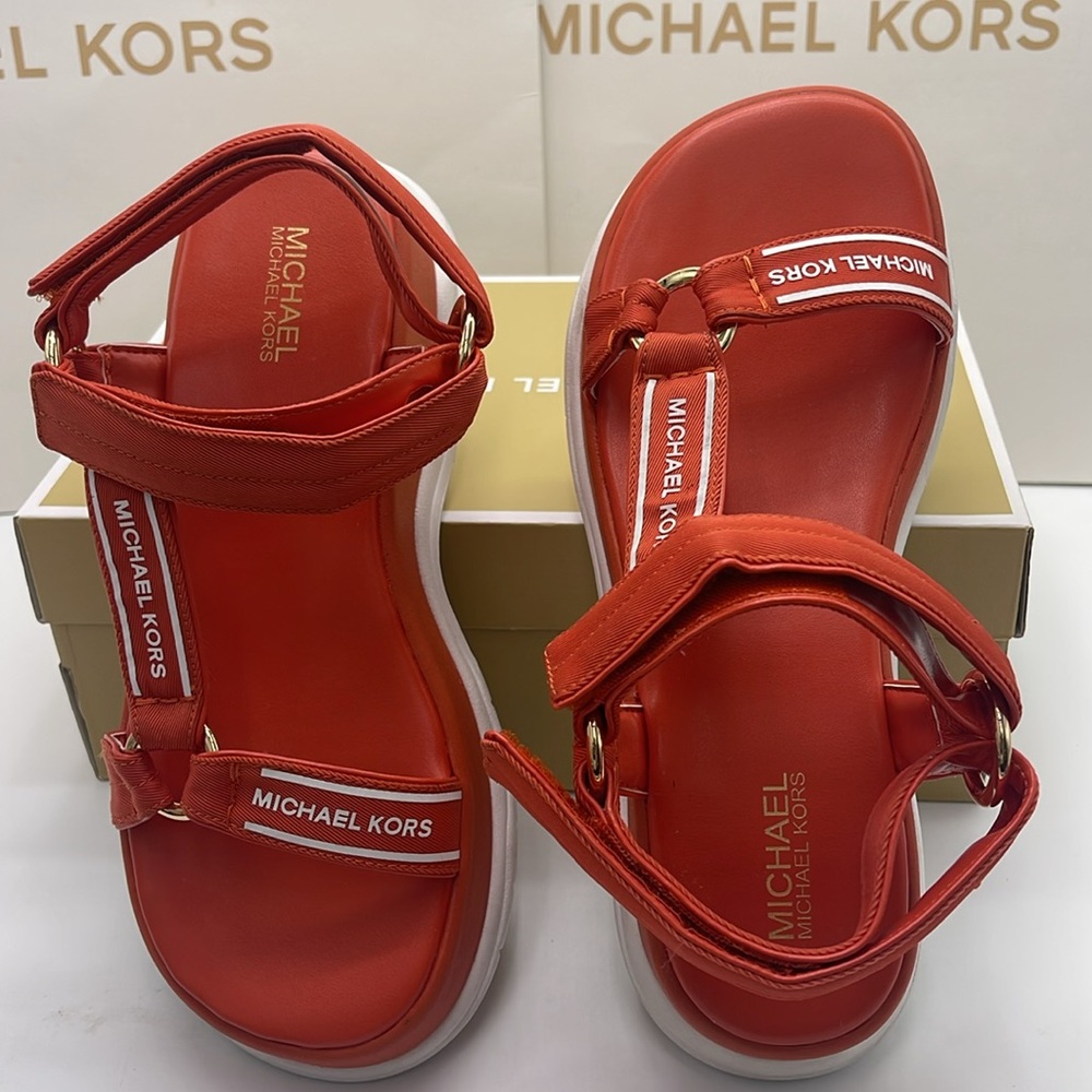 MICHAEL KORS Katrina Nylon Sport Sandal
Red Clay
New - Picture 12 of 16